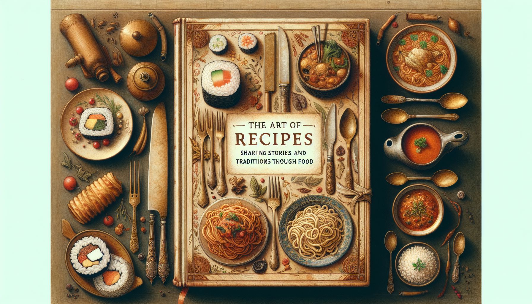The Art of Recipes: Sharing Stories and Traditions Through Food